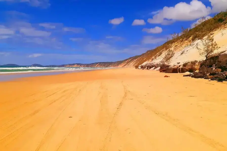 Beach View at Rainbow Beach Queensland