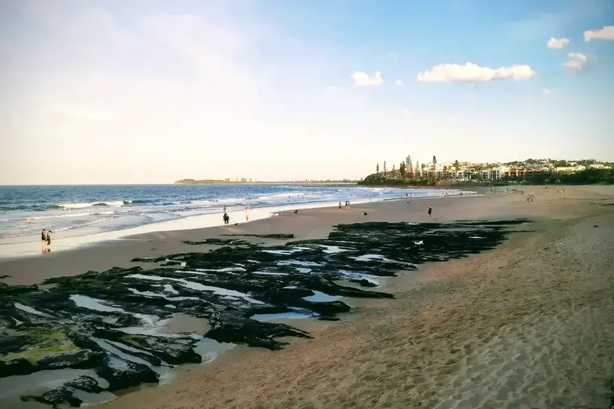 Rocks at Alexandra Headland Sunshine Coast Queensland