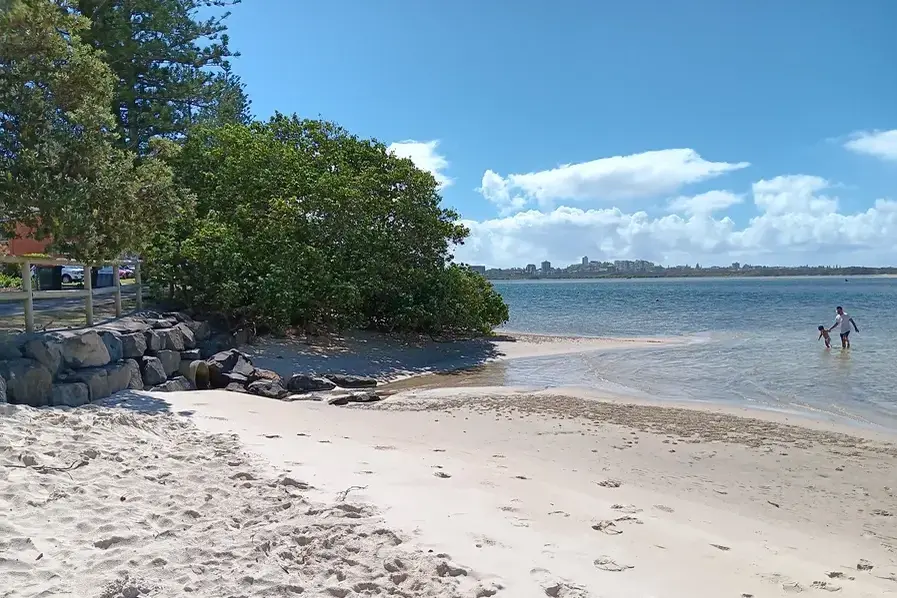 Beautiful day at Golden Beach Caloundra Queensland Australia