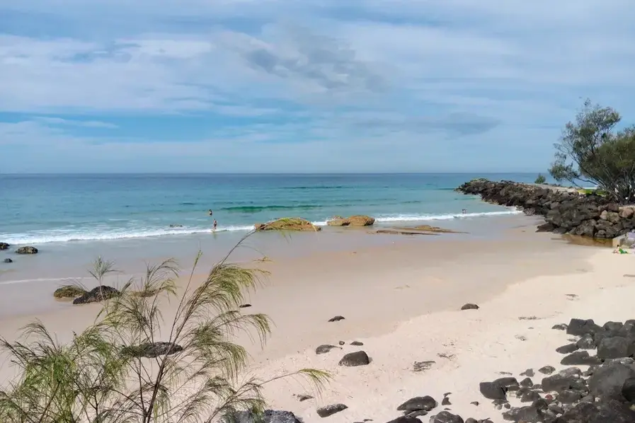 Lovely day at Kirra Beach Gold Coast Queensland