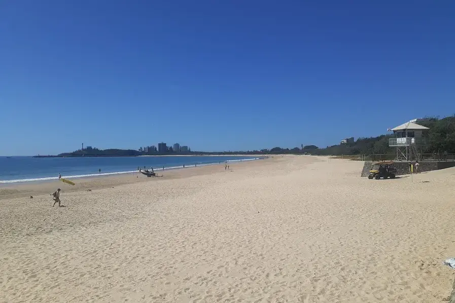 Sunbathing is one of the best things to do at Mooloolaba Beach