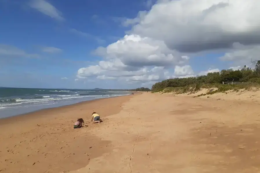 Tannum Sands on the Discovery Coast in Queensland, Australia