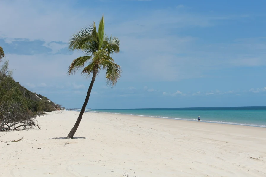 Gorgeous views on 75 Mile Beach Fraser Island Kgari in Queensland