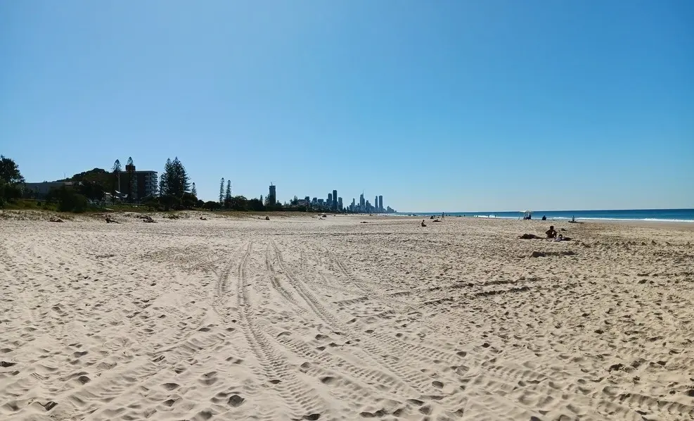 Miami Beach on the Gold Coast QLD Australia