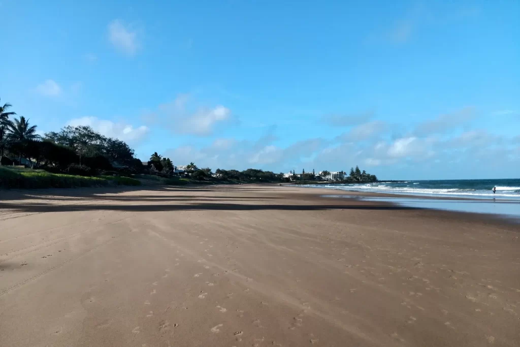 Archies Beach in Bargara in the Bundaberg Region of Queensland