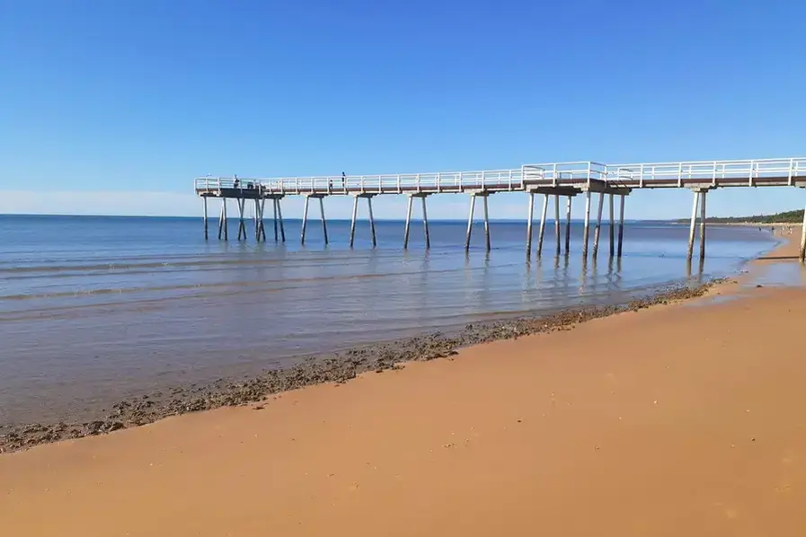 Scarness Beach on the Fraser Coast in Hervey Bay