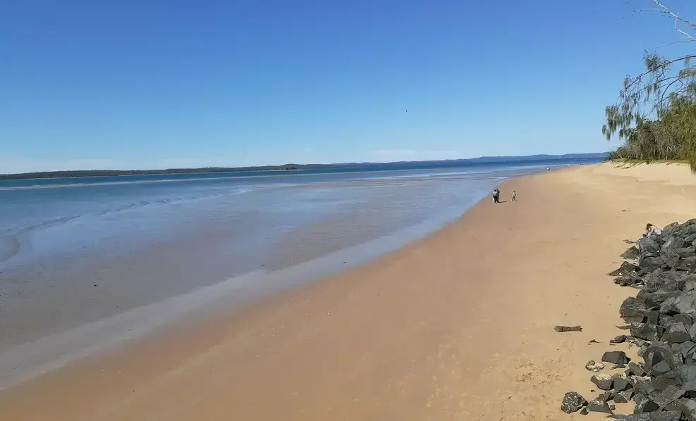 Pialba Beach is a lovely beach to visit in Hervey Bay