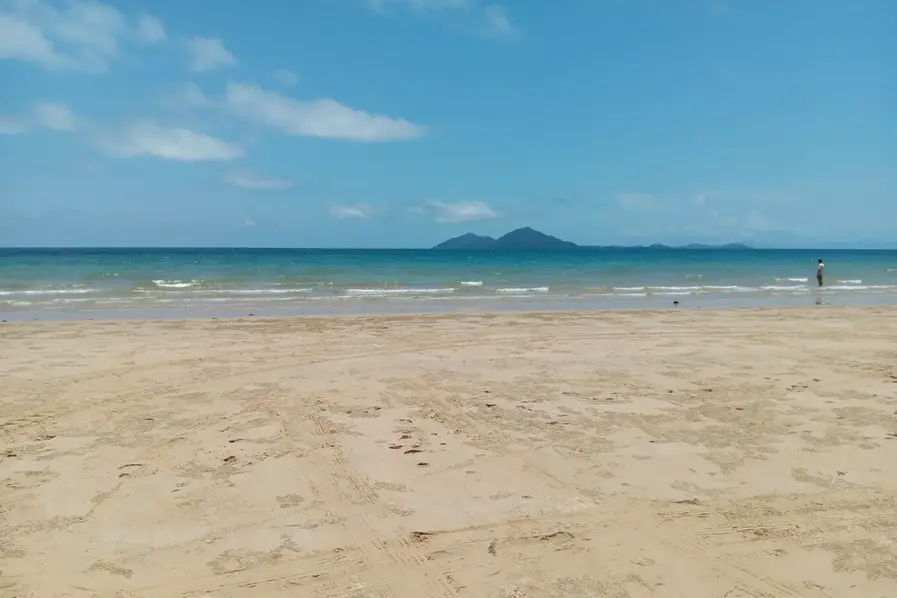 View of Dunk Island from Mission Beach Tropical North Queensland