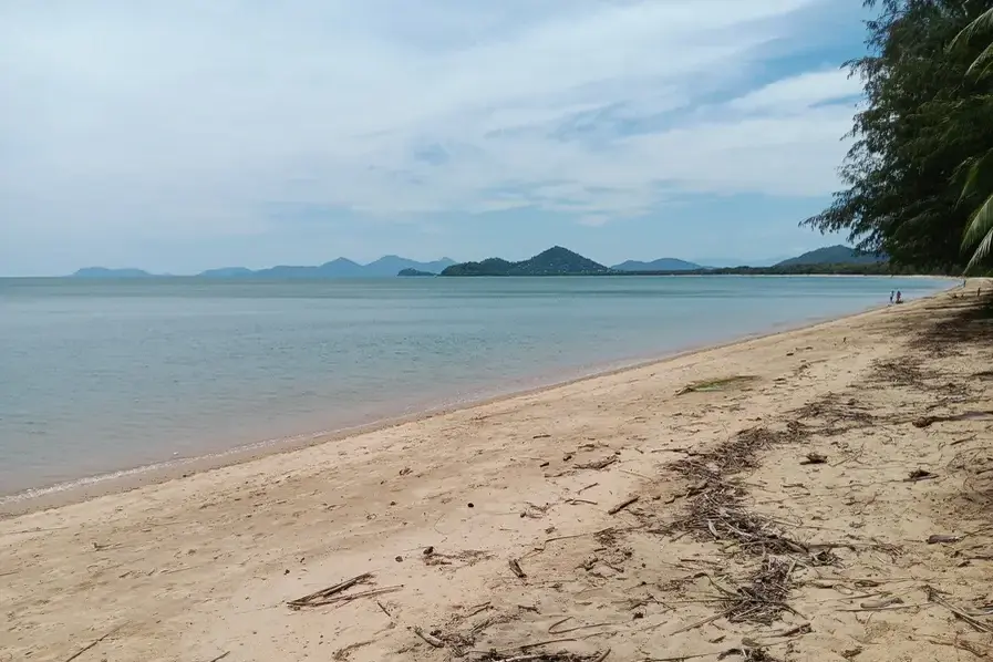 Extended view of Palm Cove Beach Near Cairns