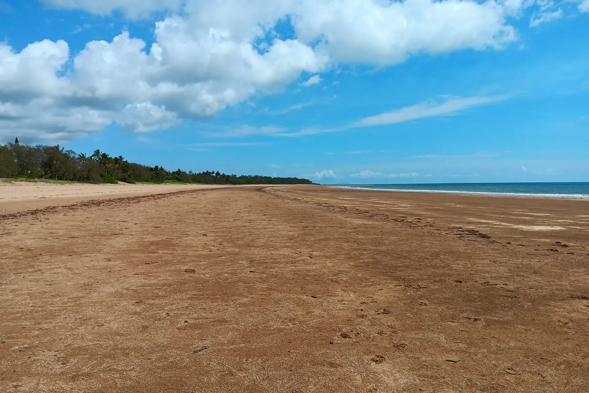 Beautiful coastal views at Sarina Beach on the Serenity Coast in Queensland